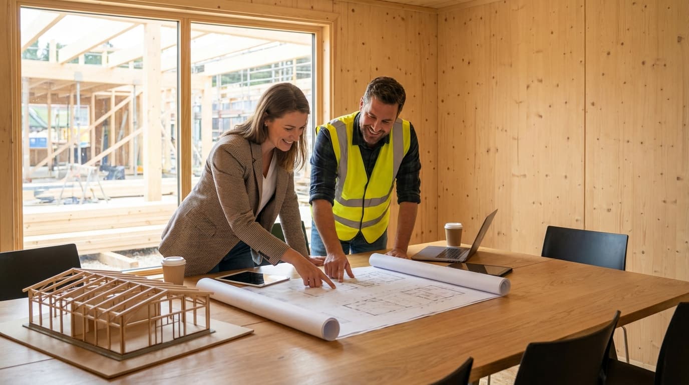 非住宅木造の設計事務所との連携ガイド — 工務店が知っておくべきポイント