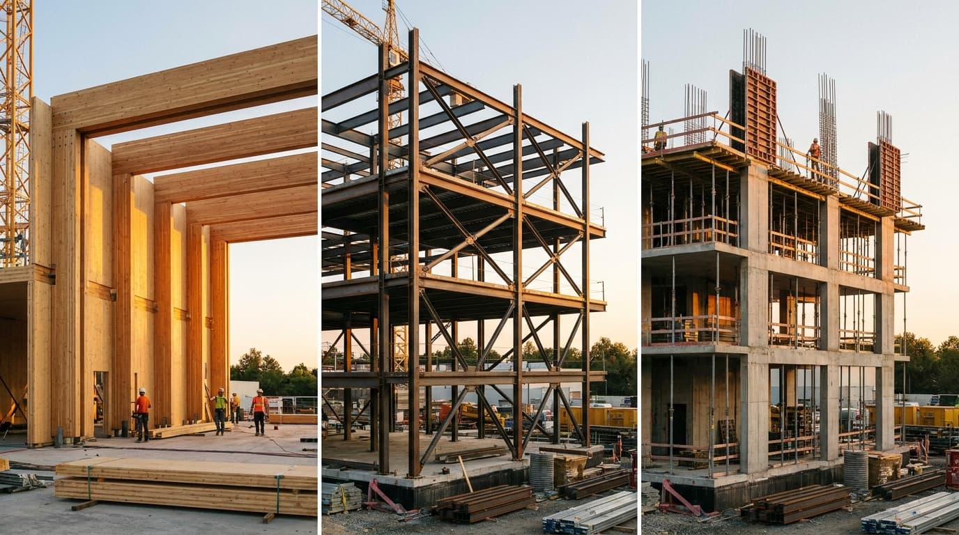 木造vs RC造vs S造 — 非住宅建築のコスト比較【坪単価一覧表付き】