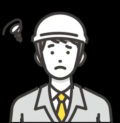 お悩みイラスト