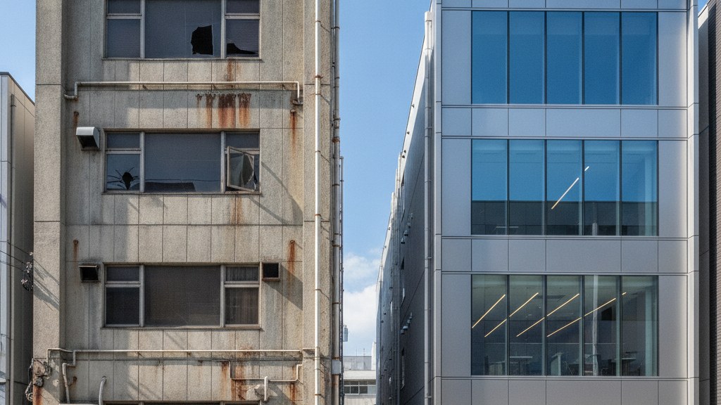 既存不適格の建物は増築・建て替えできる？遡及適用と緩和のしくみ