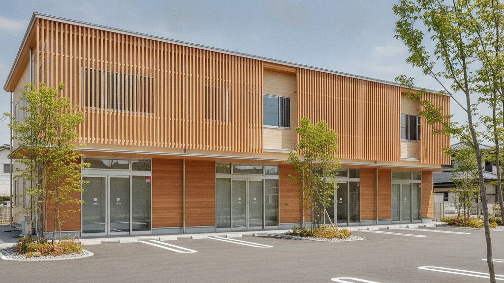 木造メディカルモール（医療モール）の建設費と坪単価｜テナント型開発
