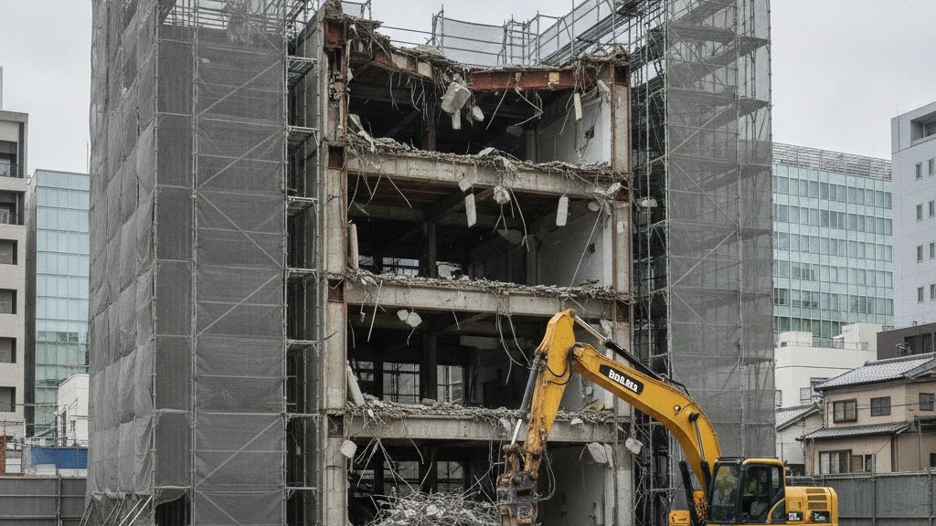 建て替えの解体費用はいくら？構造別の坪単価とアスベスト調査の義務